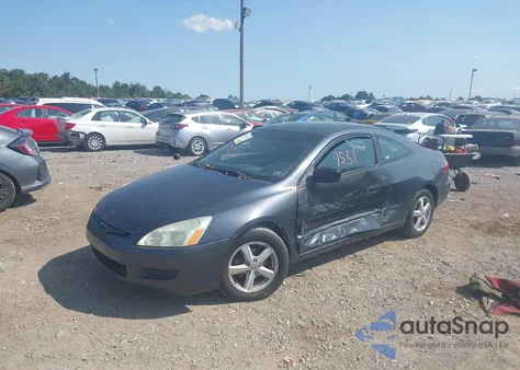 2005 Honda Accord Ex from USA, damaged, VIN 1HGCM72775A008345
